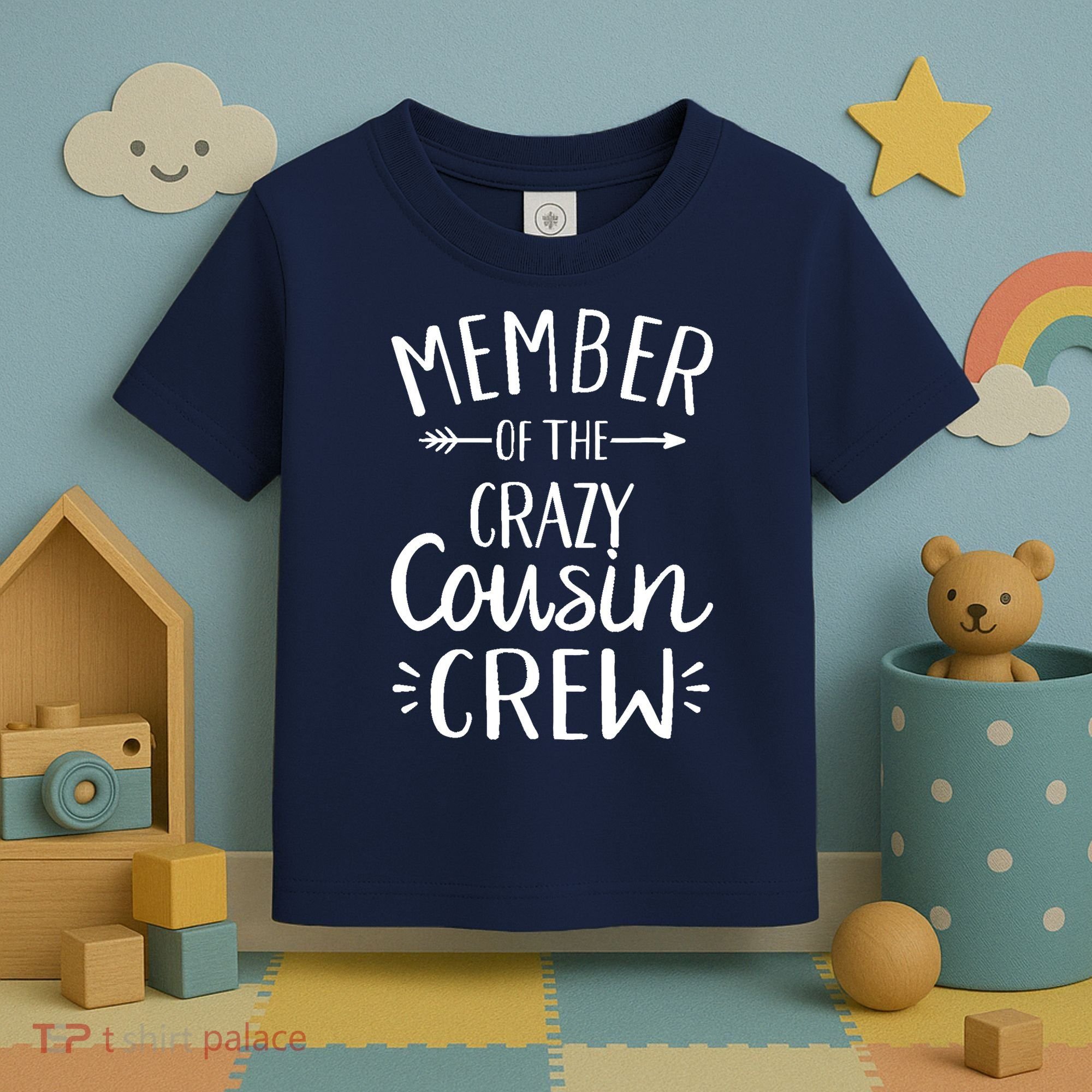 Member of the crazy cousin crew Toddler T-Shirt