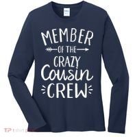 Member of the crazy cousin crew Women's Long Sleeve Shirt thumb 0