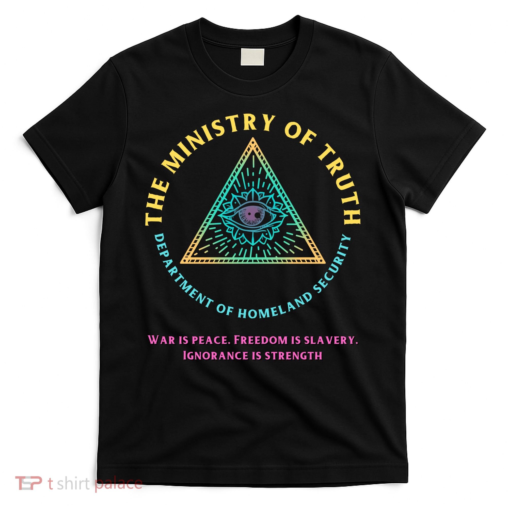 Ministry Of Truth Free Speech Anti Woke MAGA Republican T-Shirt