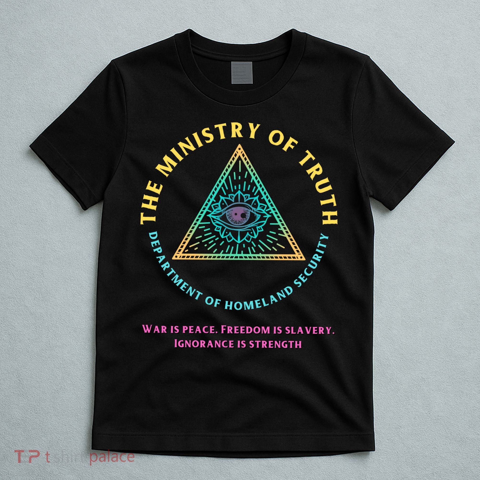 Ministry Of Truth Free Speech Anti Woke MAGA Republican T-Shirt