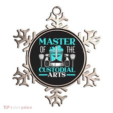 Master Of The Custodial Arts Janitor School Custodian Ornament