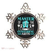 Master Of The Custodial Arts Janitor School Custodian Ornament thumb 0