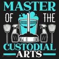 Master Of The Custodial Arts Janitor School Custodian Ornament thumb 1