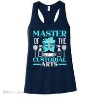 Master Of The Custodial Arts Janitor School Custodian Women's Tank Top thumb 0