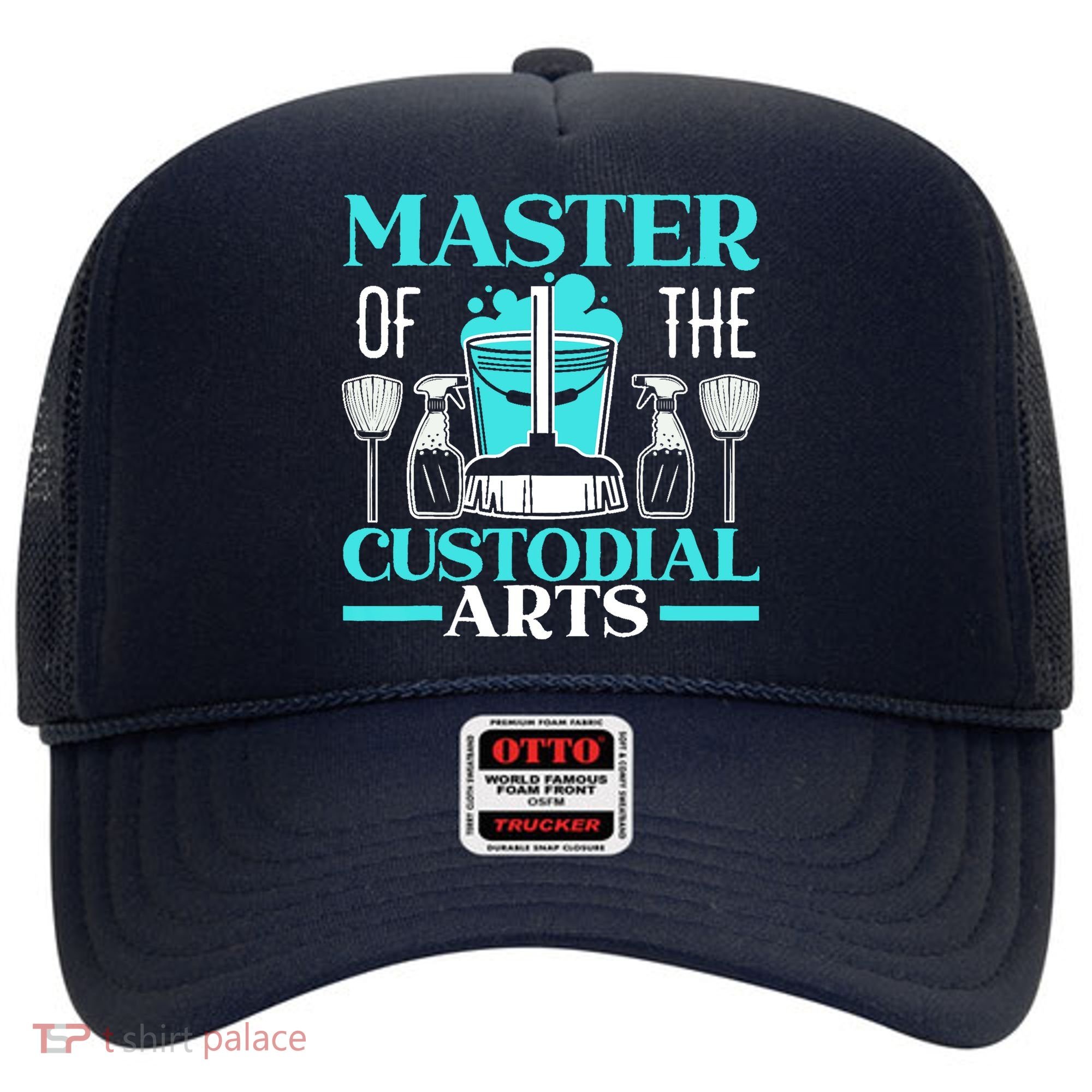 Master Of The Custodial Arts Janitor School Custodian Hat