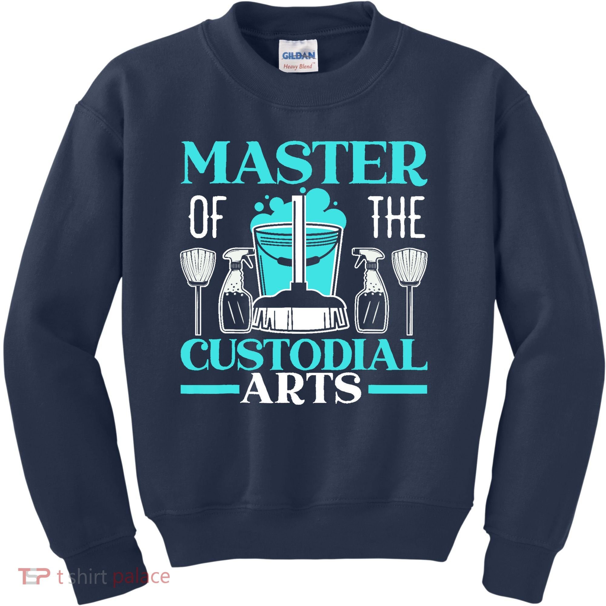Master Of The Custodial Arts Janitor School Custodian Kids Sweatshirt
