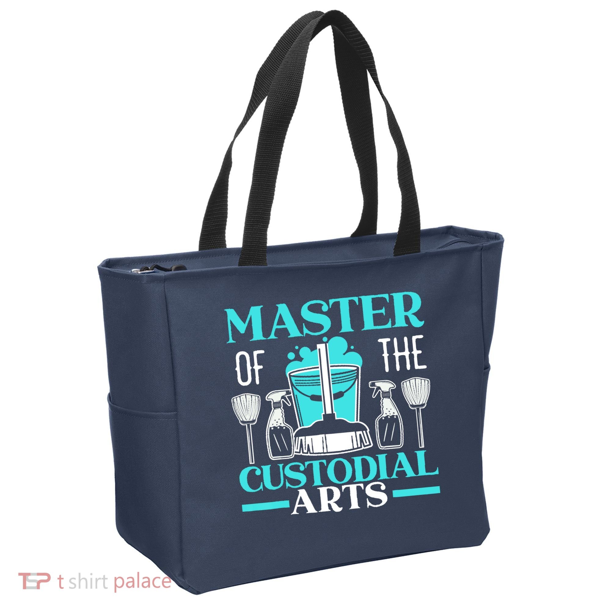 Master Of The Custodial Arts Janitor School Custodian Tote Bag