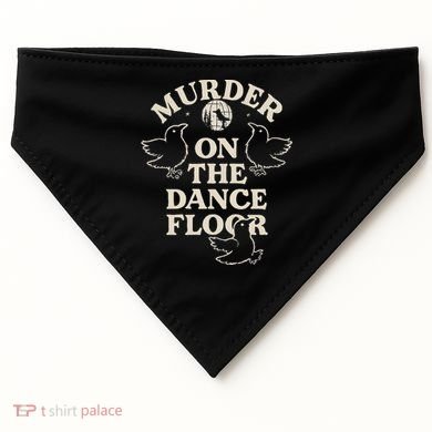Murder On The Dance Floor Crows USA-Made Doggie Bandana