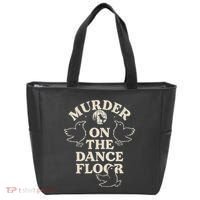 Murder On The Dance Floor Crows Tote Bag thumb 0