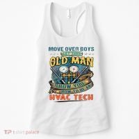 Move Overlet This Old Man Show You How To Be An Hvac Women's Tank Top thumb 0