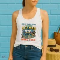 Move Overlet This Old Man Show You How To Be An Hvac Women's Tank Top thumb 2