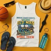 Move Overlet This Old Man Show You How To Be An Hvac Tank Top thumb 4