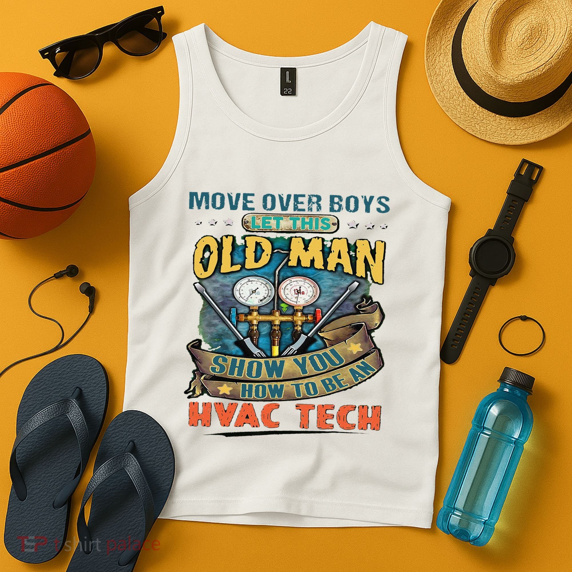Move Overlet This Old Man Show You How To Be An Hvac Tank Top