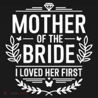 Mother Of The Bride I Loved Her Wedding Marriage Bride Mom Gift Women's Hoodie thumb 2