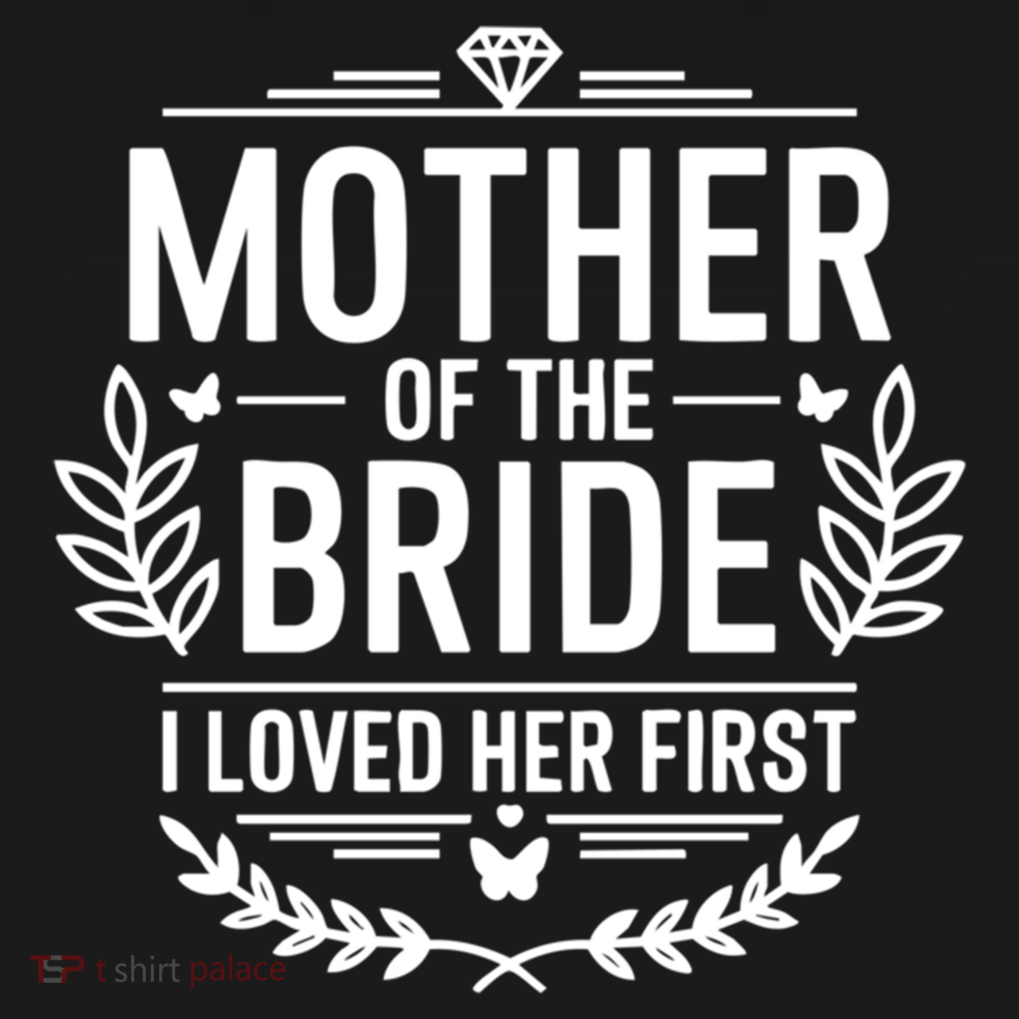 Mother Of The Bride I Loved Her Wedding Marriage Bride Mom Gift Women's Hoodie