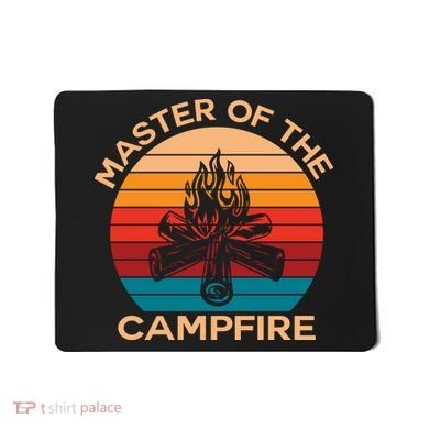 Master Of The Campfire Vintage Mousepad