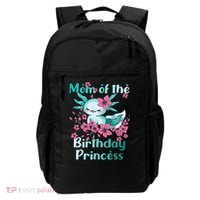 Mom Of The Birthday Princess And Axolotl Birthday Backpack thumb 0