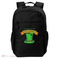Master Of The Irish Goodbye St Patrick's Day Paddy's Party Backpack thumb 0