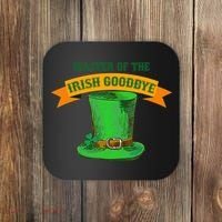 Master Of The Irish Goodbye St Patrick's Day Paddy's Party Coaster thumb 0