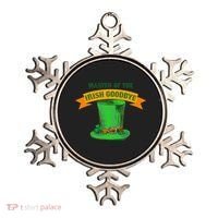 Master Of The Irish Goodbye St Patrick's Day Paddy's Party Ornament thumb 0