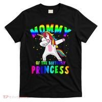 Mommy Of The Birthday Princess Magical Unicorn T-Shirt thumb 0