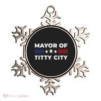 Mayor Of Titty City Ornament thumb 0