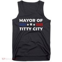 Mayor Of Titty City Tank Top thumb 0