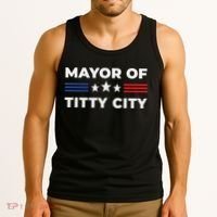 Mayor Of Titty City Tank Top thumb 3