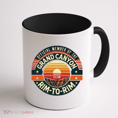 Member Of The Grand Canyon Rimtorim Club Gift Coffee Mug back