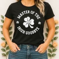 Master Of The Irish Goodbye St Patricks Day Women's T-Shirt thumb 2