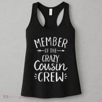 Member of the crazy cousin crew Women's Tank Top thumb 3