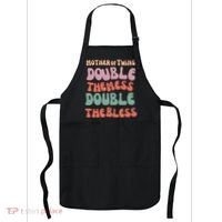 Mother Of Twins Double The Mess Double The Bless Funny Apron thumb 0