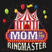 Mom Of The Birthday Ringmaster Circus Party Bday Backpack thumb 2