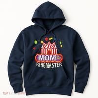 Mom Of The Birthday Ringmaster Circus Party Bday Hoodie thumb 0