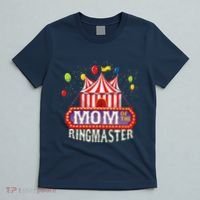 Mom Of The Birthday Ringmaster Circus Party Bday T-Shirt thumb 5