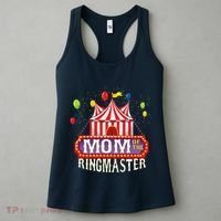 Mom Of The Birthday Ringmaster Circus Party Bday Women's Tank Top thumb 3