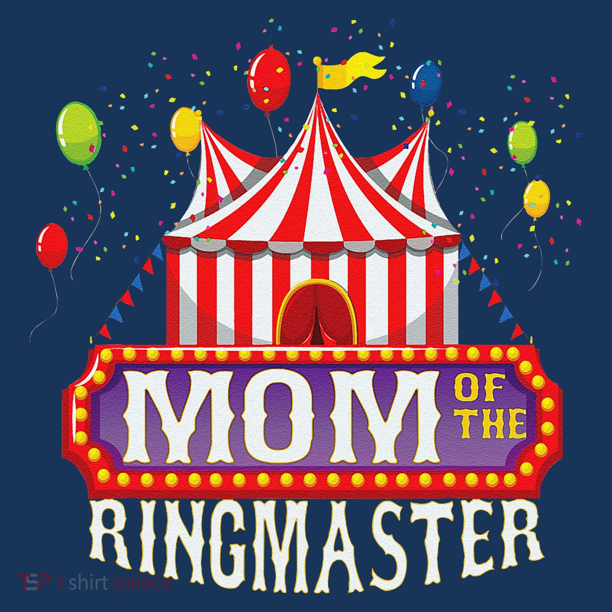Mom Of The Birthday Ringmaster Circus Party Bday Women's Tank Top