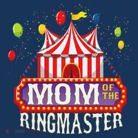 Mom Of The Birthday Ringmaster Circus Party Bday Baby Bodysuit thumb 2