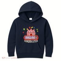 Mom Of The Birthday Ringmaster Circus Party Bday Kids Hoodie thumb 0