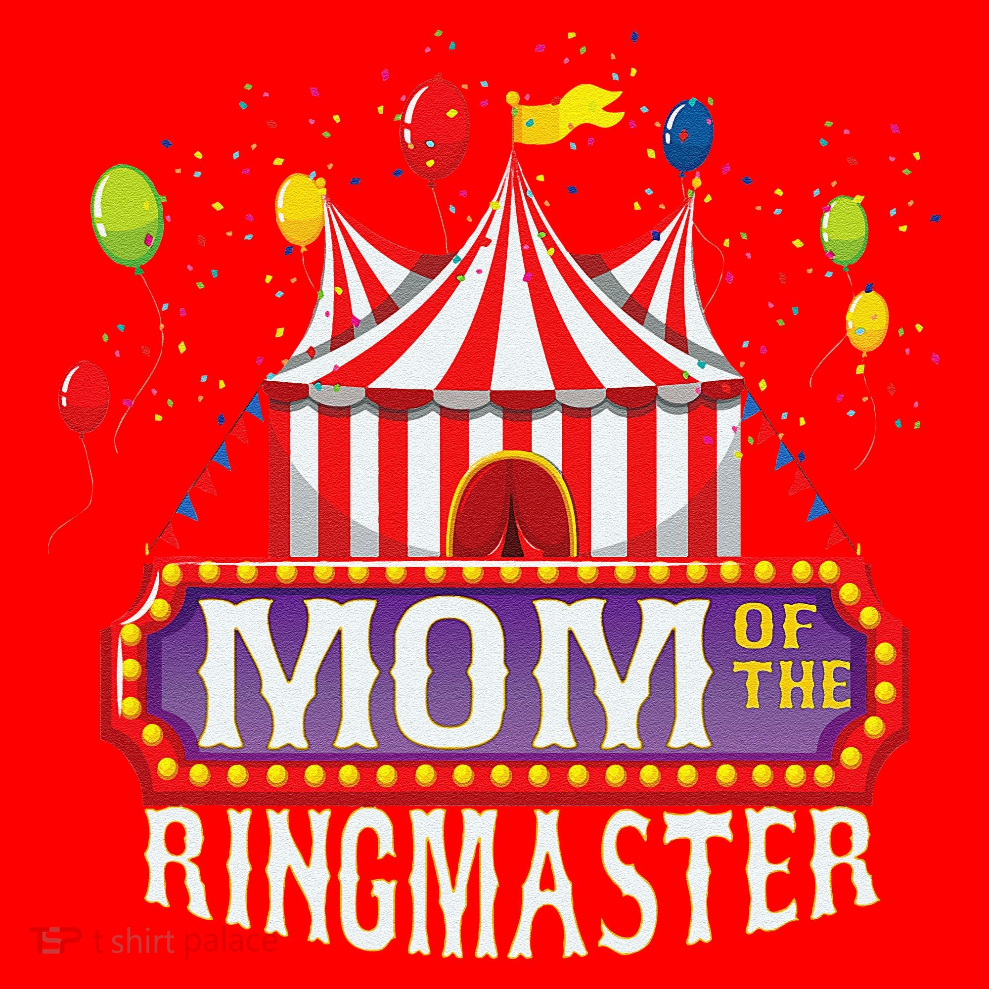 Mom Of The Birthday Ringmaster Circus Party Bday Santa Hat