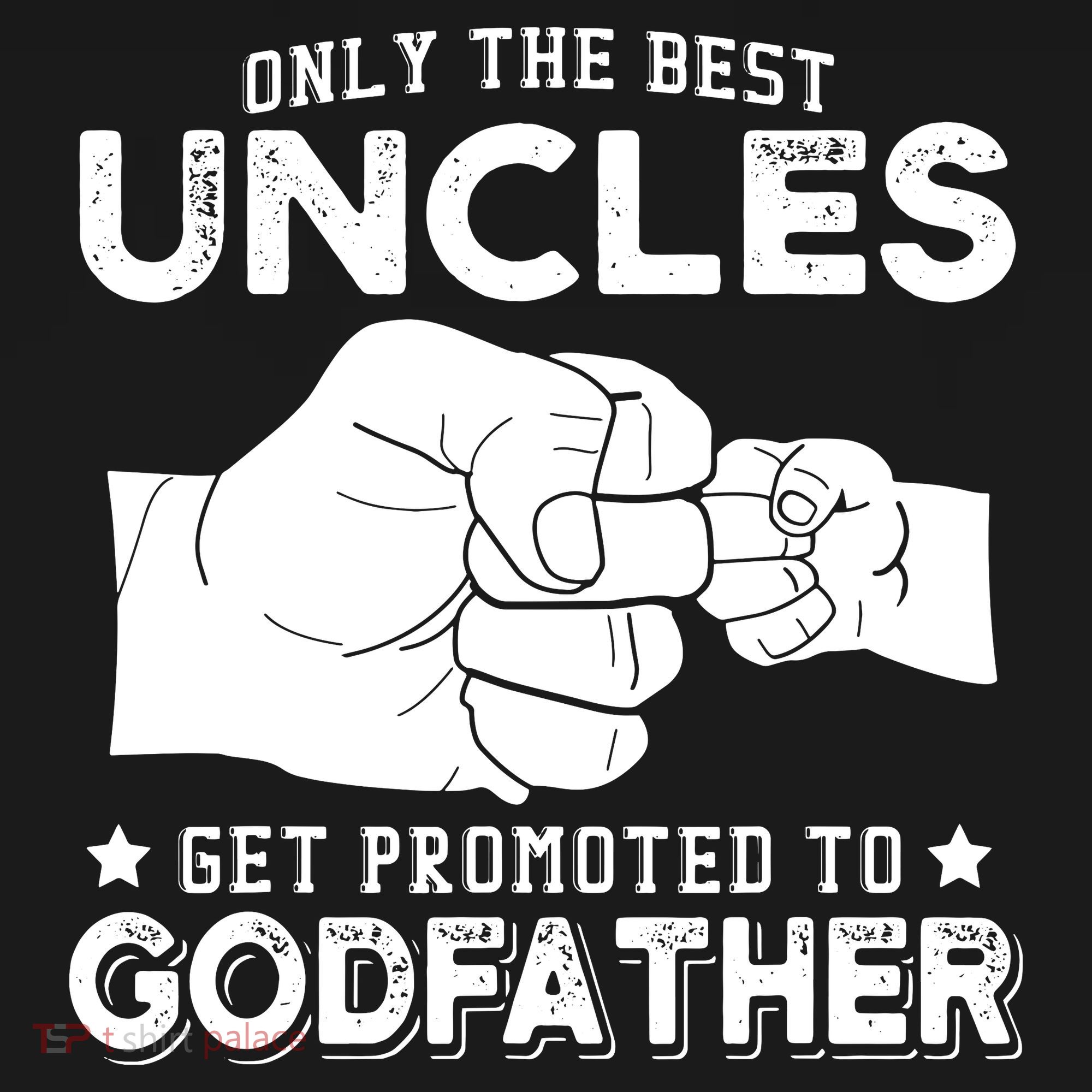 Mens Only The Best Uncles Get Promoted To Godfather Women's Hoodie