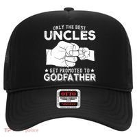 Mens Only The Best Uncles Get Promoted To Godfather Hat thumb 0