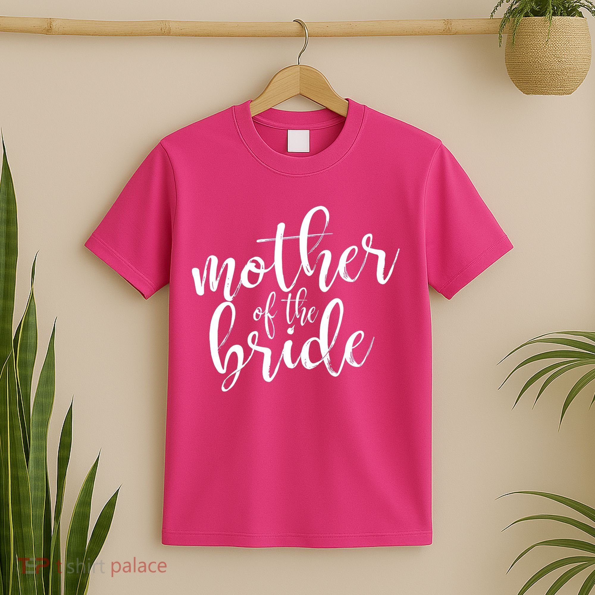 Mother Of The Bride Matching Wedding Party T-Shirt