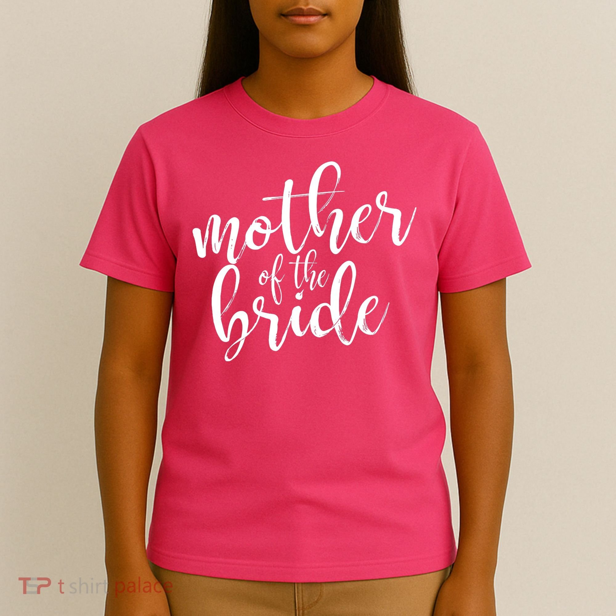 Mother Of The Bride Matching Wedding Party T-Shirt
