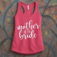 Mother Of The Bride Matching Wedding Party Women's Tank Top thumb 3