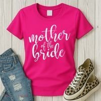 Mother Of The Bride Matching Wedding Party Women's T-Shirt thumb 3