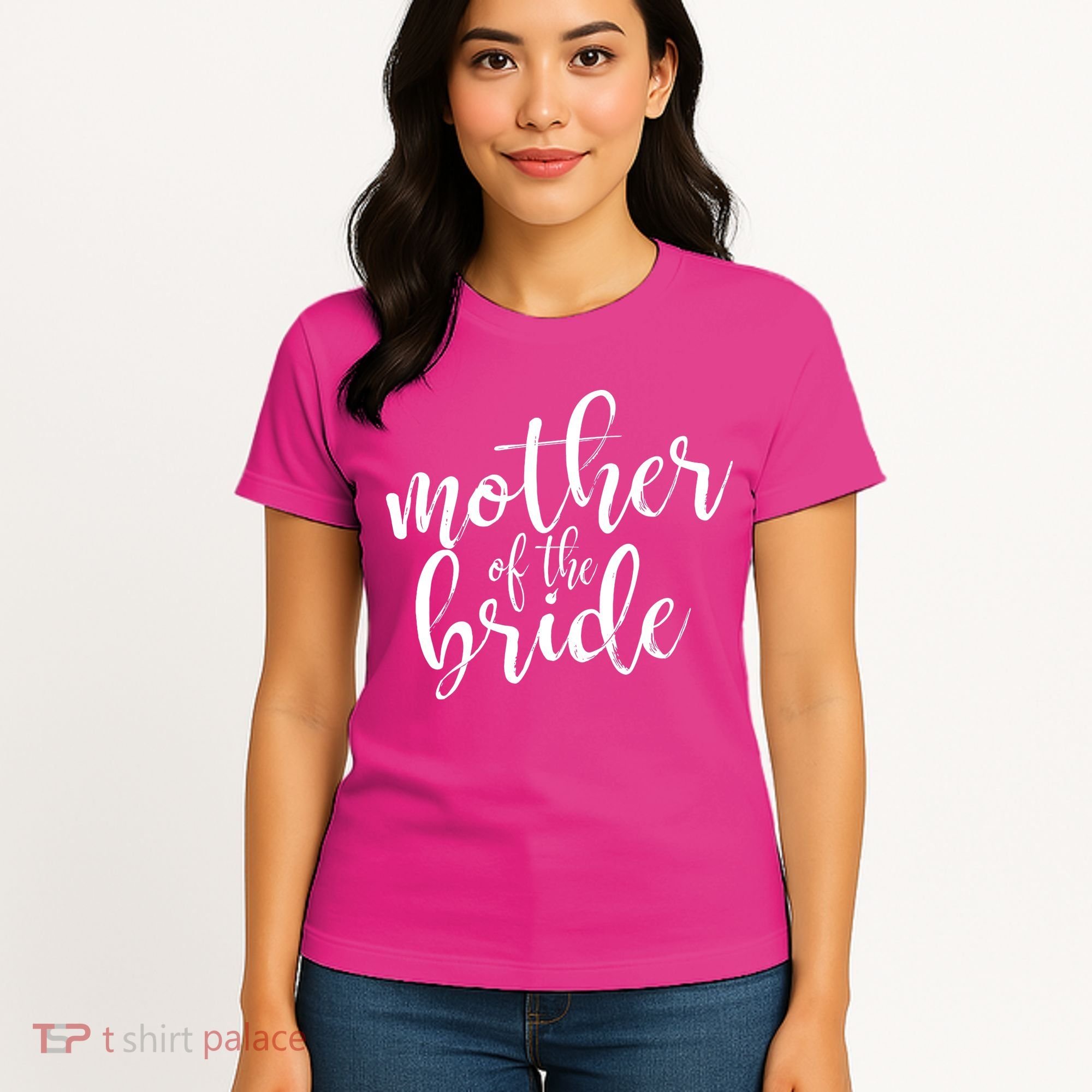Mother Of The Bride Matching Wedding Party Women's T-Shirt