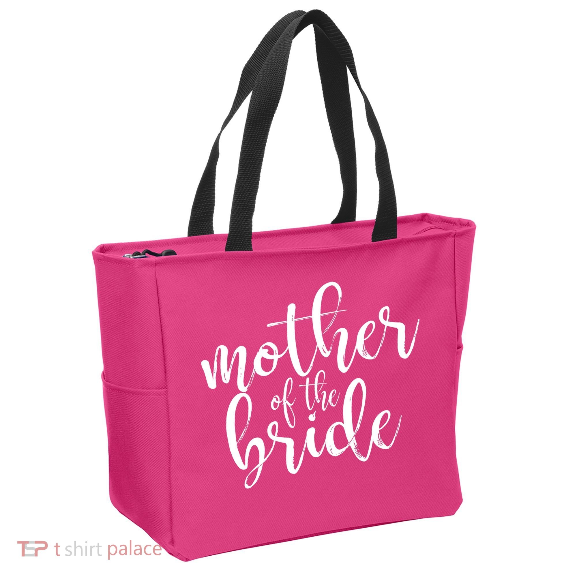 Mother Of The Bride Matching Wedding Party Tote Bag