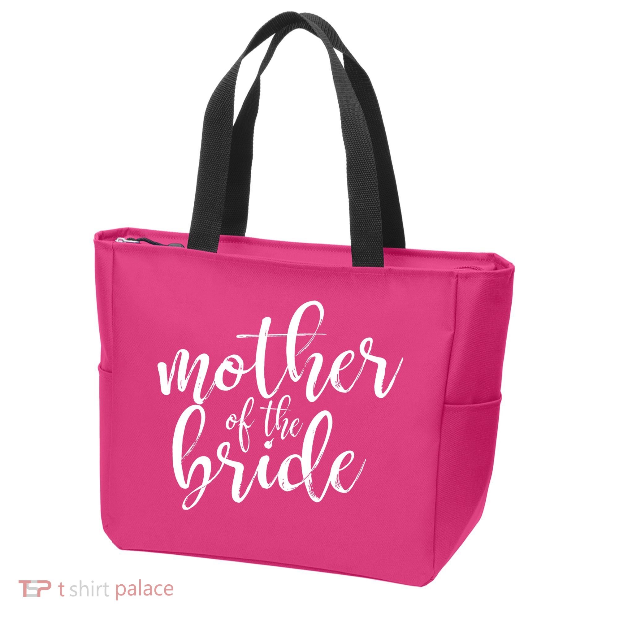 Mother Of The Bride Matching Wedding Party Tote Bag
