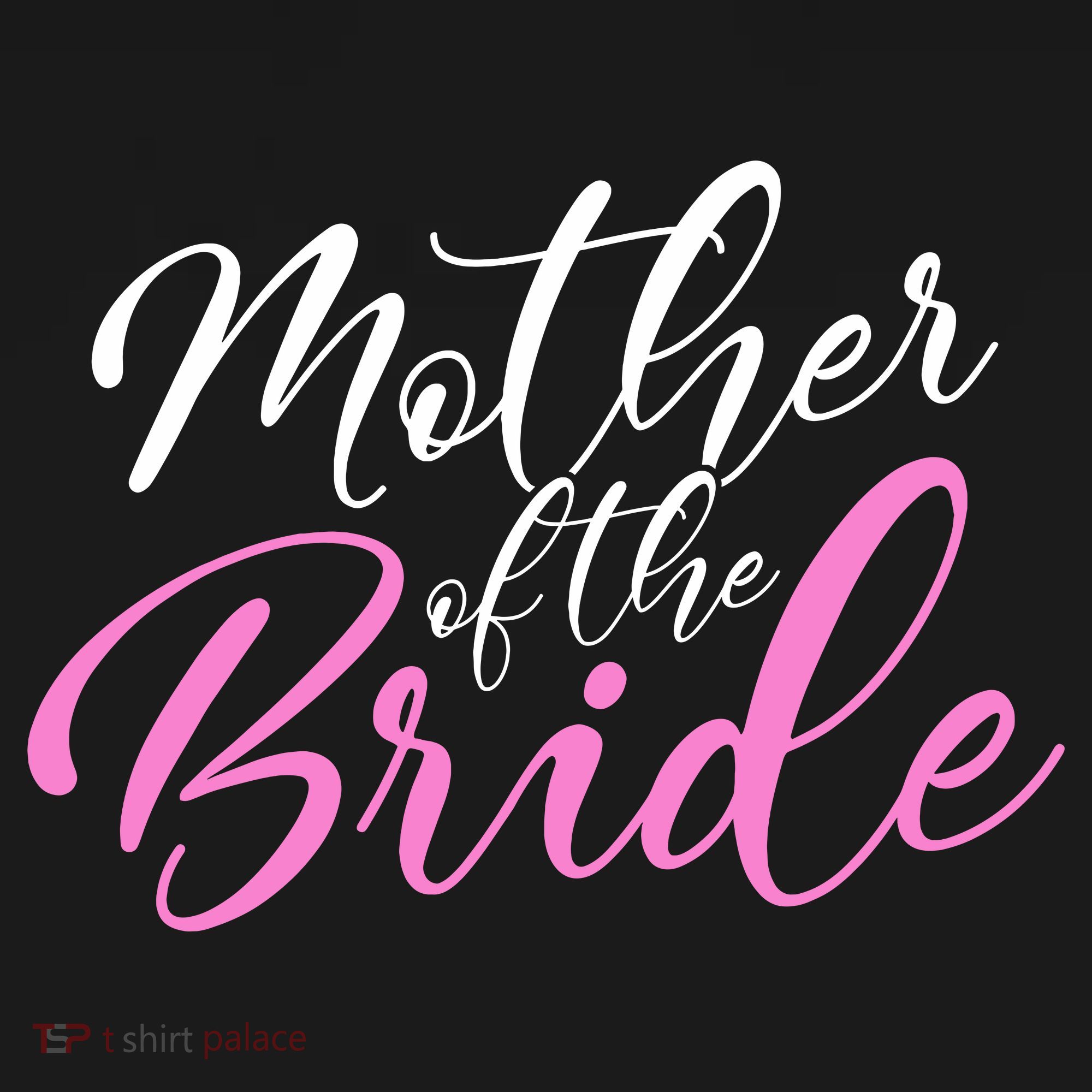 Mother Of The Bride Matching Wedding Party T-Shirt